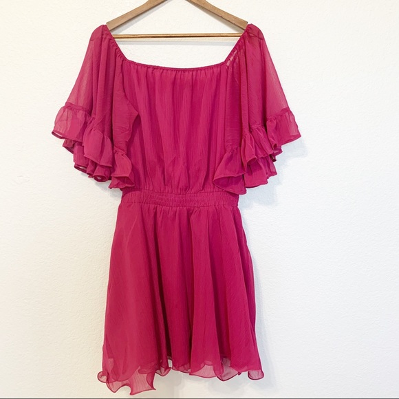 Endless Rose x Revolve Ruffle Mini Dress - Picture 1 of 8